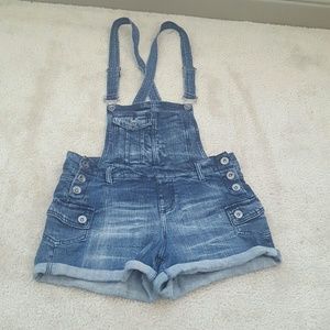 Jean Shorts Overalls